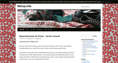 Desktop Screenshot of naehsprotte.de